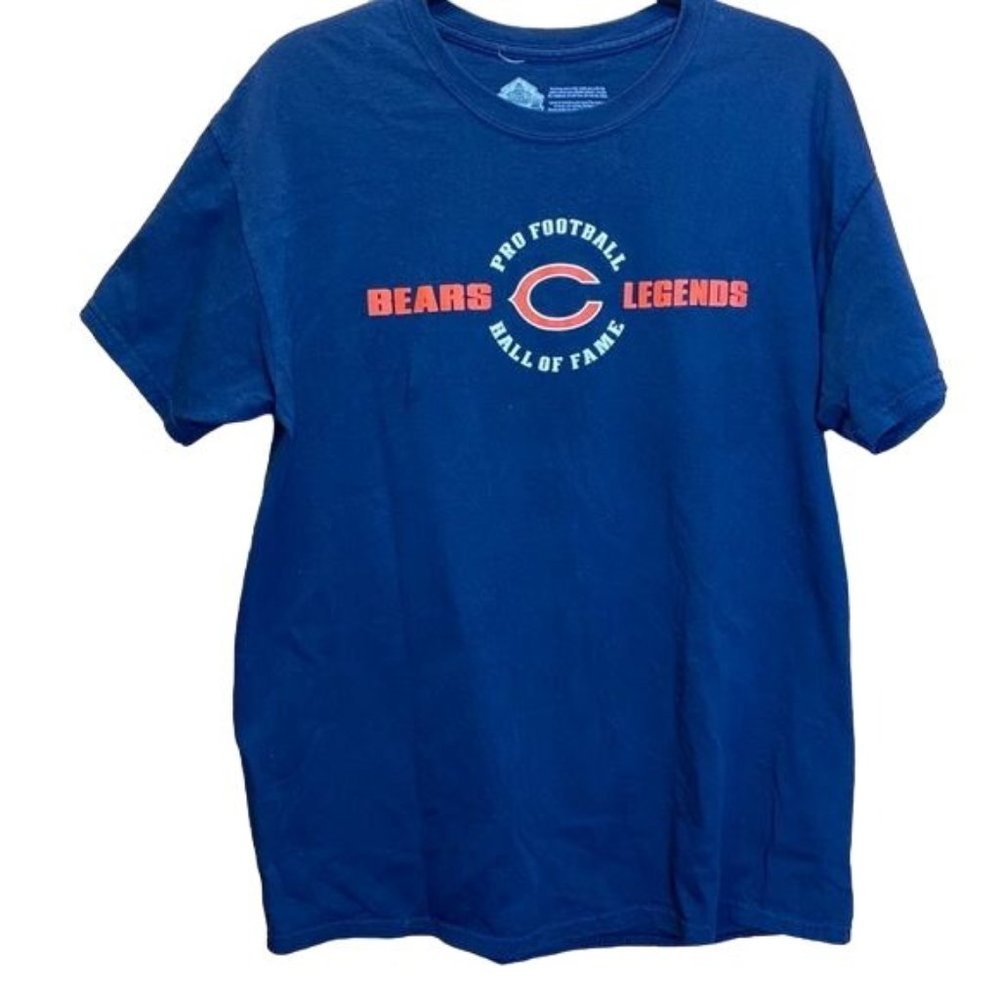 Pro Football HOF Chicago Bears Short Sleeve T-Shirt Size Large